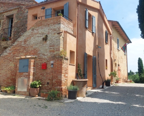 Casale in Toscana, angolo sud est, luglio 2023