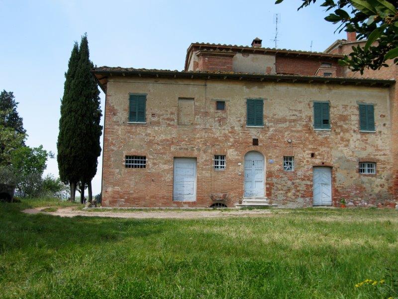 Casale in Toscana, fronte sud est, settembre 2020
